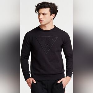 GUESS Black Sweatshirt, Size XL